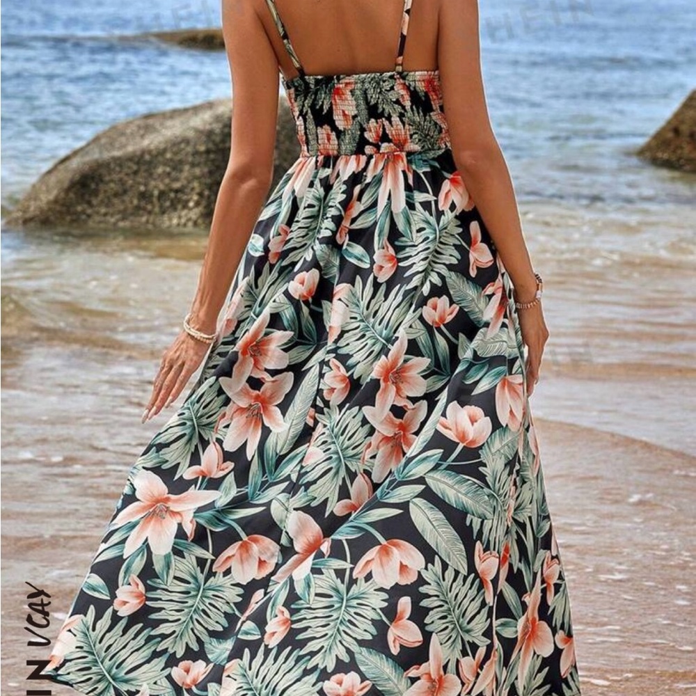 *NWT SHEIN Tropical floral dress